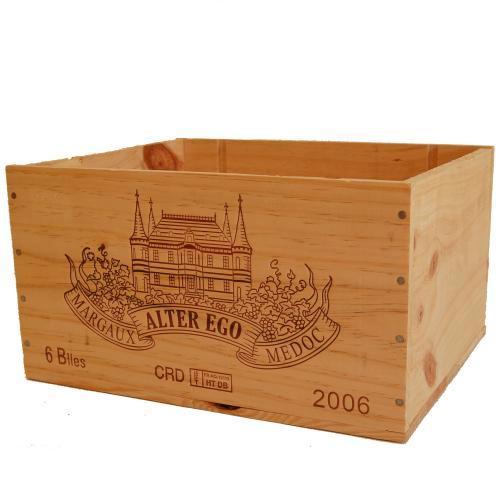French wooden wine box - french,
