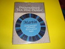 TAX DISC  HOLDER..( MAGNETIC