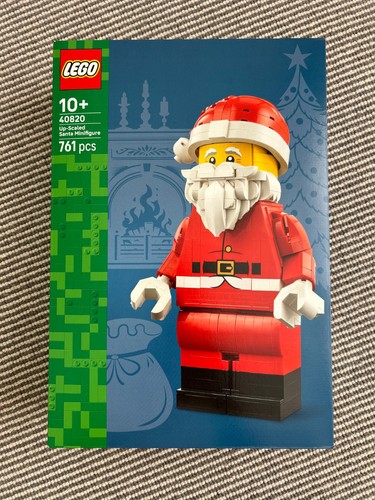Lego scaled santa - lego, up-scaled