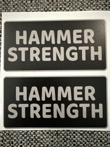 Hammer strength gym - x2,