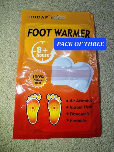 Pcs foot warmers packs - 3,
