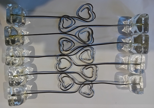 Place setting card holders - setting,