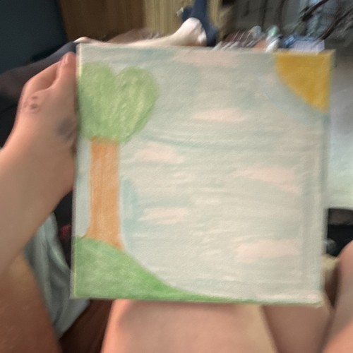 This drawing hand - hand, made