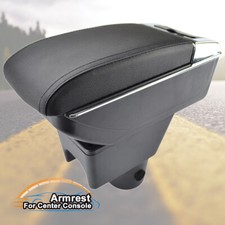 Armrest Box Console For Renault Duster I 2010 - 2015 Arm Car Center Tray Leather