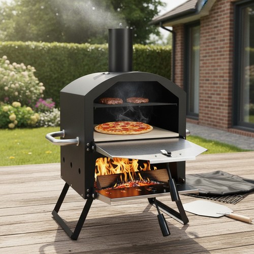 Outdoor pizza oven tier - oven, 2-tier