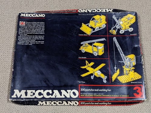 Meccano construction set - construction, 3