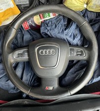 AUDI A3 8P MULTIFUNCTION STEERING WHEEL 8P0419091DT 04-12 + BAG S LINE