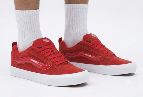 Vans knu skool suede patent - vans,