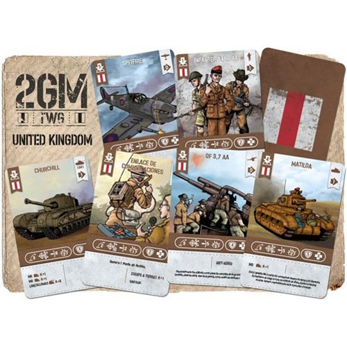 2gm tactics board game united - tactics,