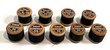 VINTAGE WOODEN COTTON REELS BOBBINS - SINGER
