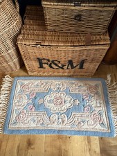 Vintage Chinese Floral Wool