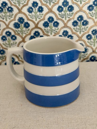 Green cornishware - g.,