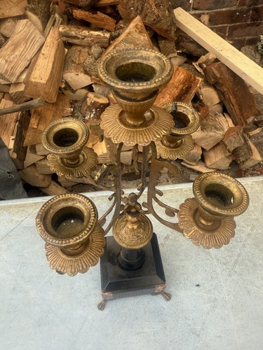 Antique french brass and - french,