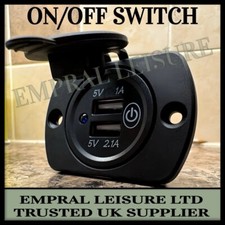 Campervan 12v Double USB