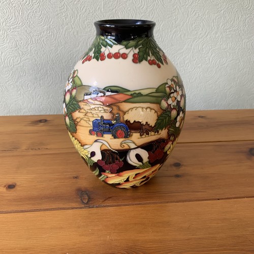 Moorcroft harvest time vase - moorcroft,