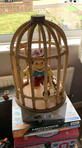Vintage bamboo wooden dome - vintage,