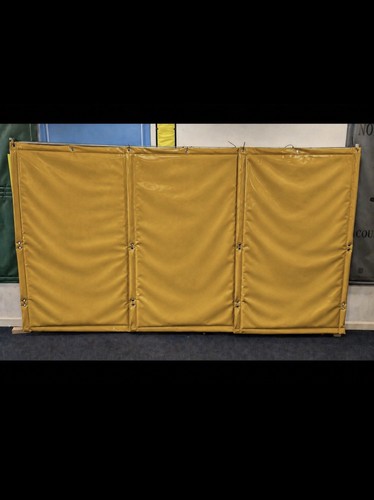 Acoustic sound barrier heras