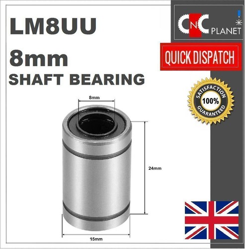 Lm8uu 8mm linear - linear, bar