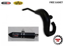 FITS SUZUKI TS50X TS50 TS 50 X BIG ONE EXHAUST PIPE + FREE GASKET