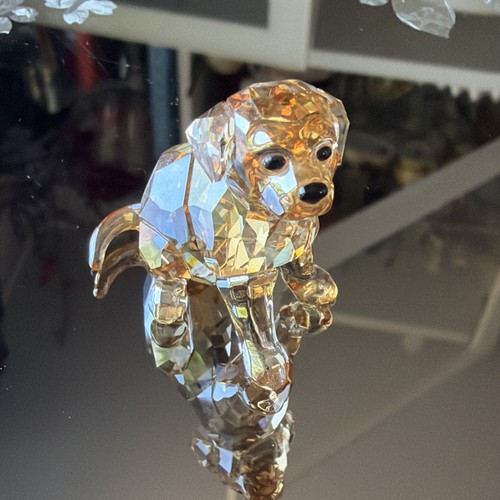 Swarovski golden retriever - golden,