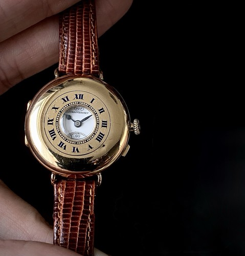 1920 iwc 18ct gold - 18ct, semi