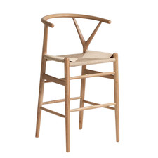 Wishbone Bar Stool Y-Shaped