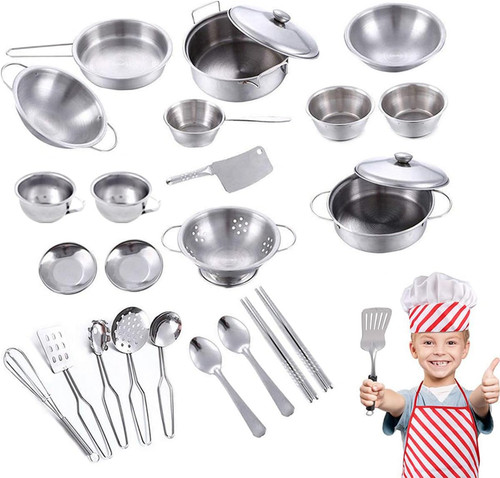 25pcs kids pretend kitchen - pretend,