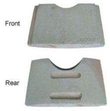 Fire Brick Set to suit AGA Little Wenlock Classic Stove 1 Rear & 4 Side Bricks 