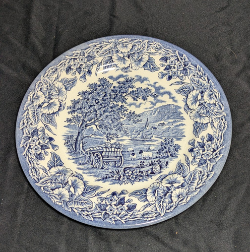 Eit ironstone dinner plate - ironstone,