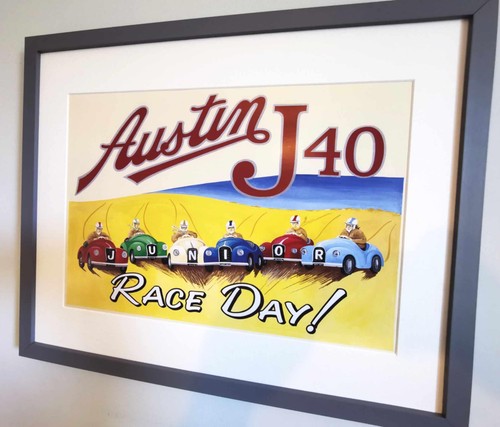 Austin j40 pedal - j40, artwork