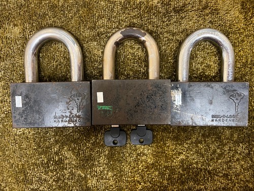 Mul lock c16 padlocks - 3x,