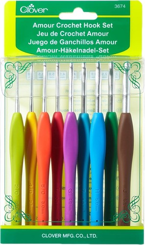 Clover amour crochet hook - amour,
