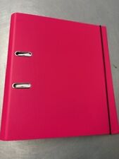 WH SMITH PINK ROLLBOUND LEVER