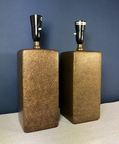 Pair modern square ceramic - of,