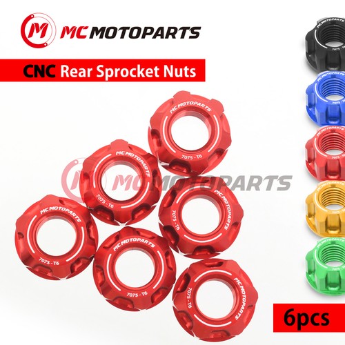 Spoke6 red rear sprocket - red,