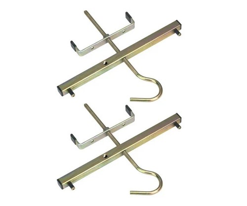 Ladder racks with - ladder, (clamps)with