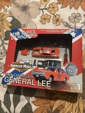 The dukes of hazzard American Muscle 1969 charger General Lee die cast