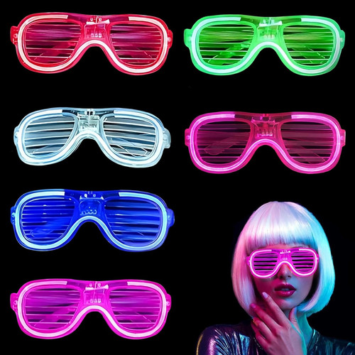 Led neon party glasses - led,