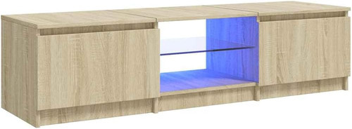 Vidaxl cabinet with led - tv,