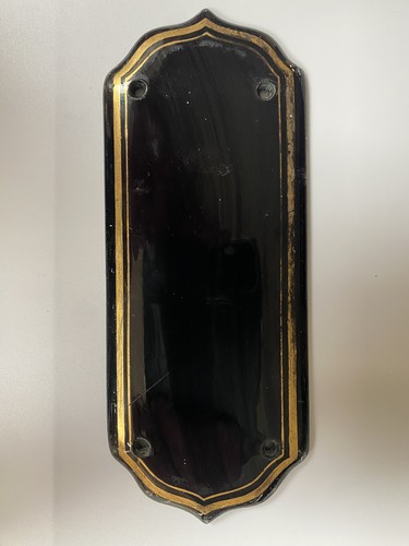 Victorian black glazed ceramic - black,