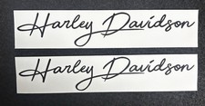 Harley-Davidson Sticker Reproductions – High-Quality Vinyl (Pair)