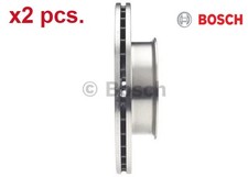 X2 PCS FRONT BRAKE DISC SET LEFT & RIGHT 0 986 478 548 BOSCH I