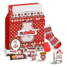 Nutella Exclusive Christmas Advent Calendar 2025 - Assorted Nutella Spreads,