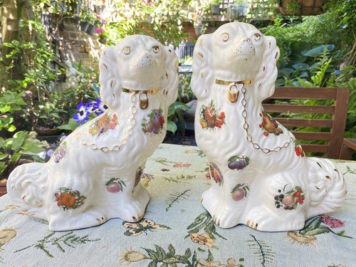 Pair large vintage - of,