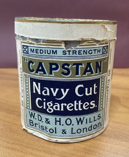 Vintage capstan navy cut - cut, paper