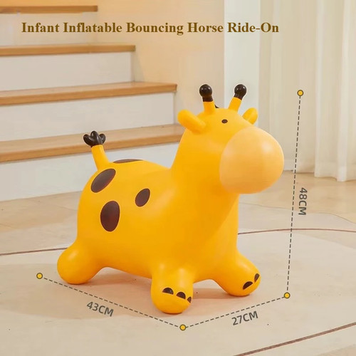 Inflatable bouncy horse ride - horse,