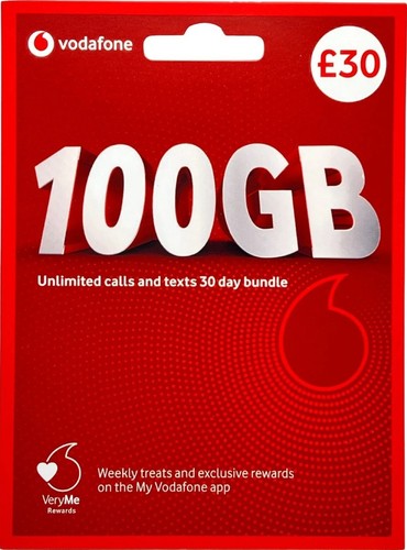 Vodafone bundle uk sim - uk,