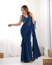 Bollywood Designer Draped Sari