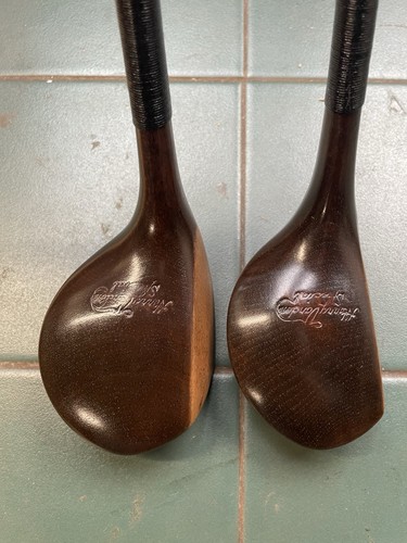 Hickory golf clubs rare - clubs, x2