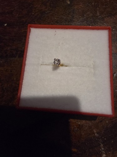 Real gold diamond nose - real,